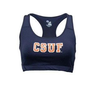 Badger CSUF Sports Bra - Navy